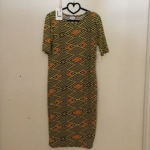 LuLaRoe Julia Diamond Dress BNWT